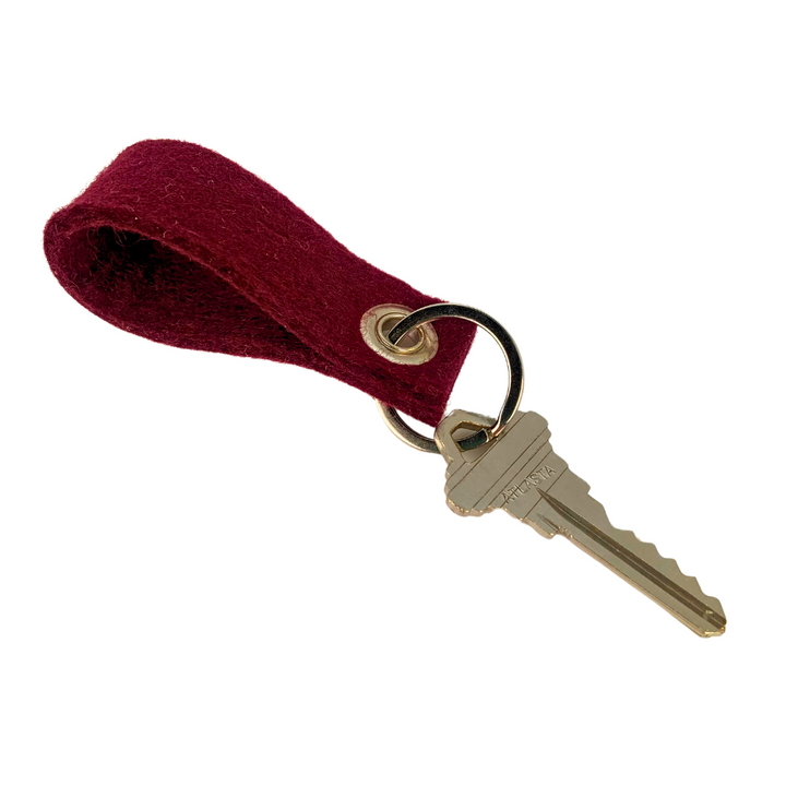 Loop Key Chain - Merino Wool Felt