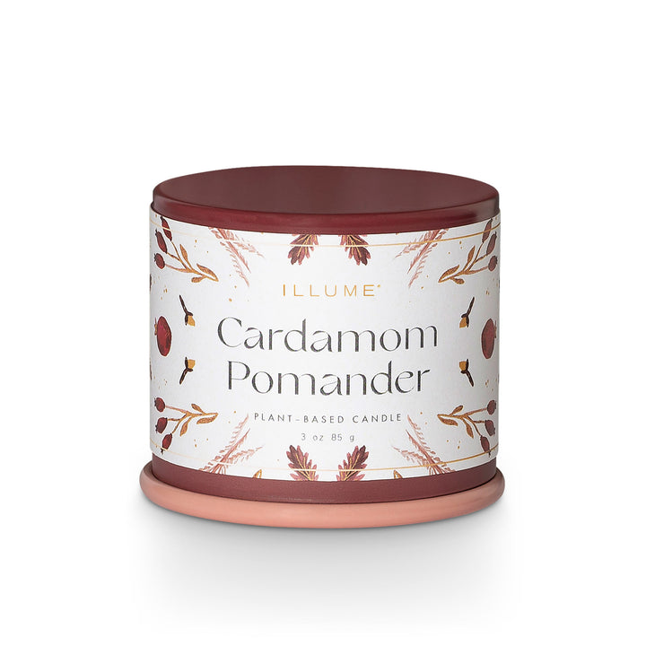 Illume Vanity Candle Tin | Demi Cardamom Pomander