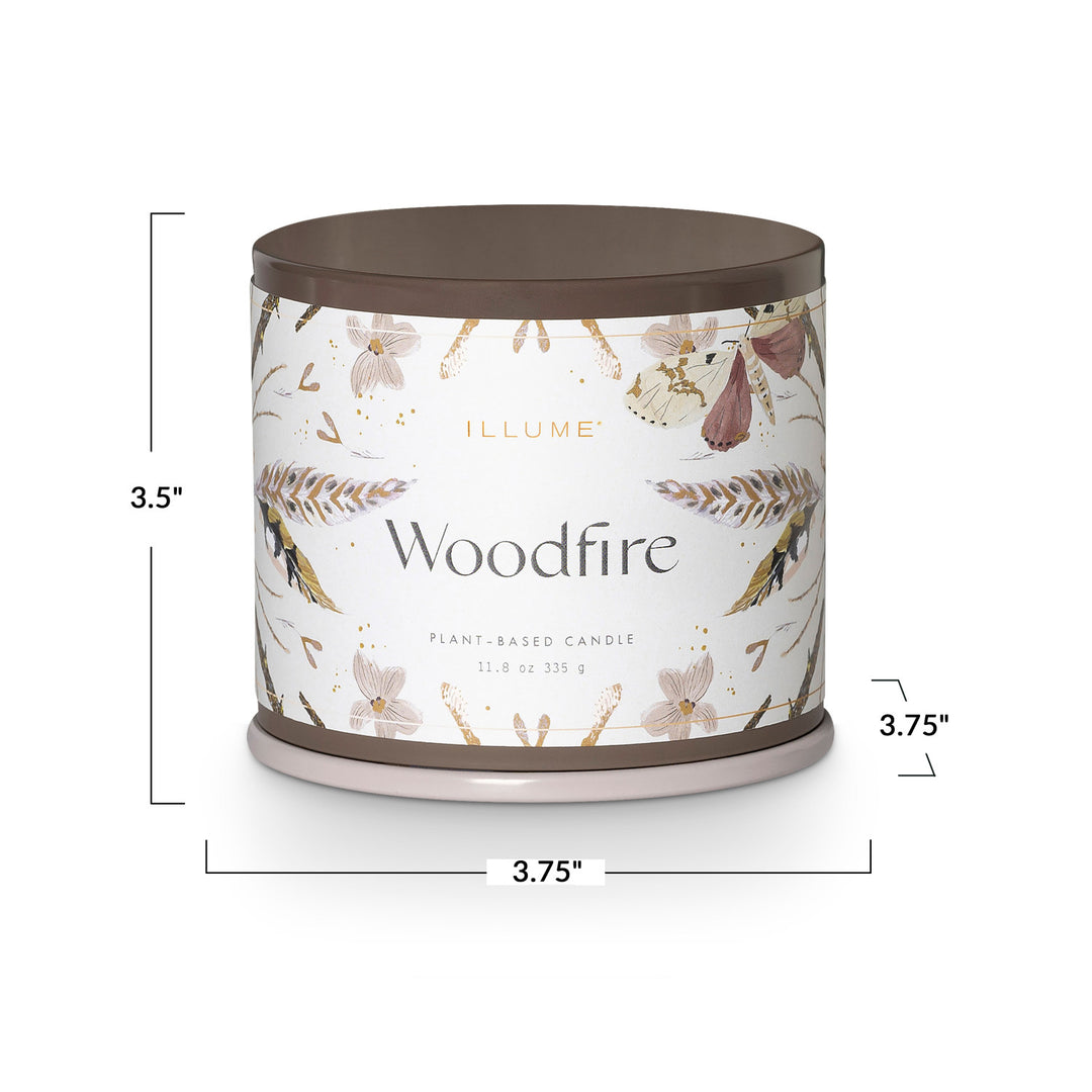 Illume Vanity Tin | Woodfire