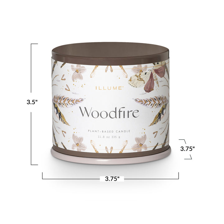 Illume Vanity Tin | Woodfire