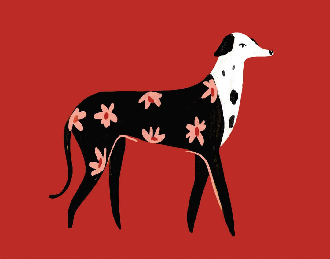 Boxed Notecards | Floral Dogs