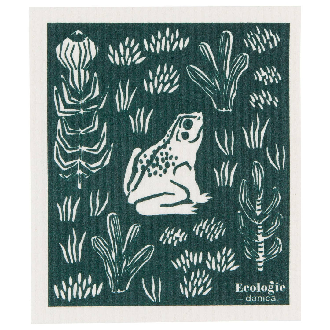 Swedish Dishcloth | Frogs