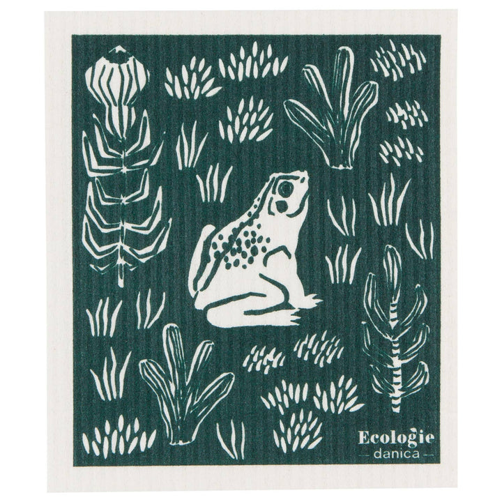 Swedish Dishcloth | Frogs