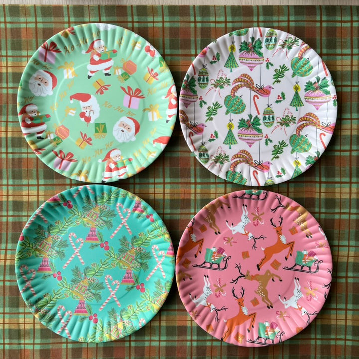 Melamine "Paper" Plates | Christmas