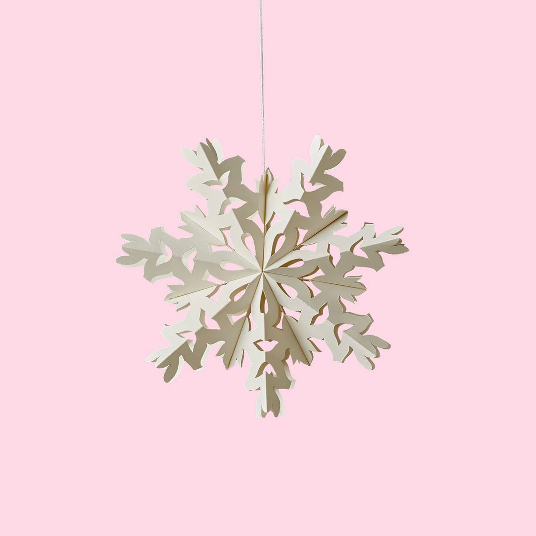 Paper Hanging Snowflakes