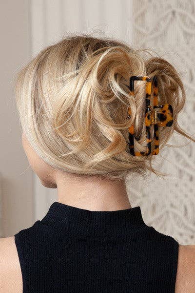 Hair Clip XL Tortoise Shell