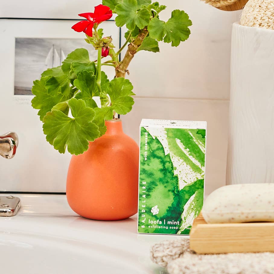 Baudelaire Loofa Bar Soaps 5oz.