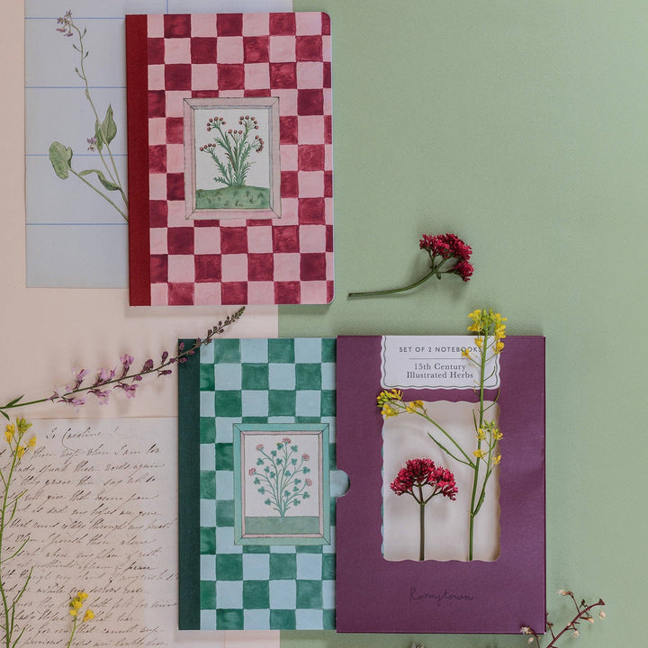 Notebook Set | 15th Century Illustrated Herbs
