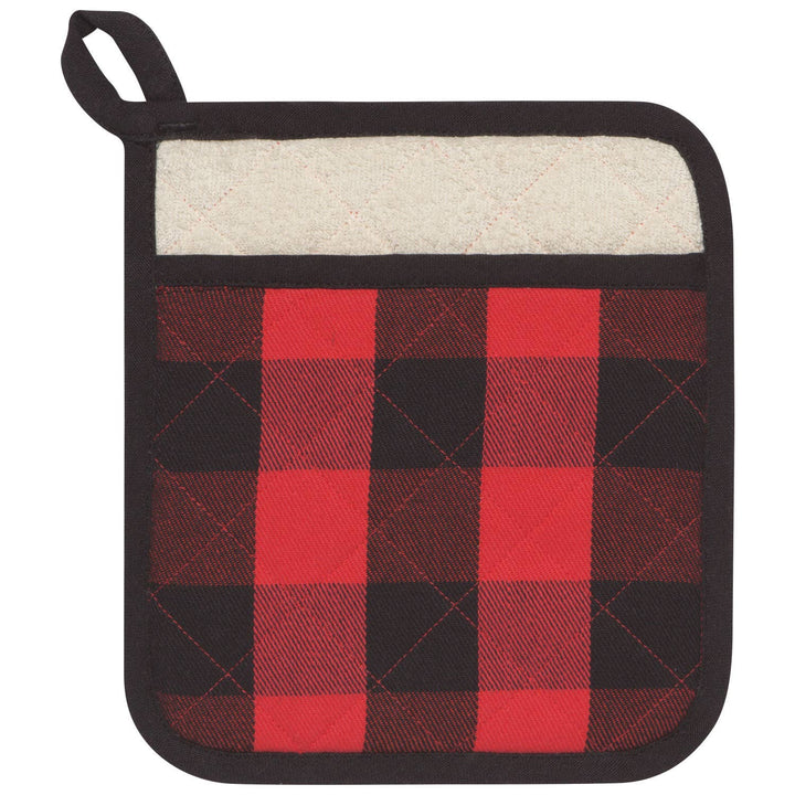 Potholder | Buffalo Check Red