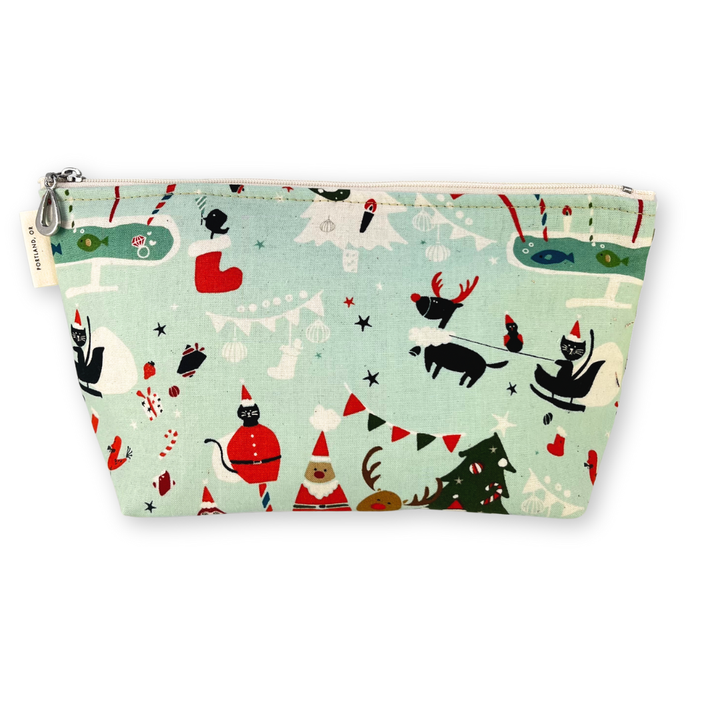 CHRISTMAS Medium Makeup Bag