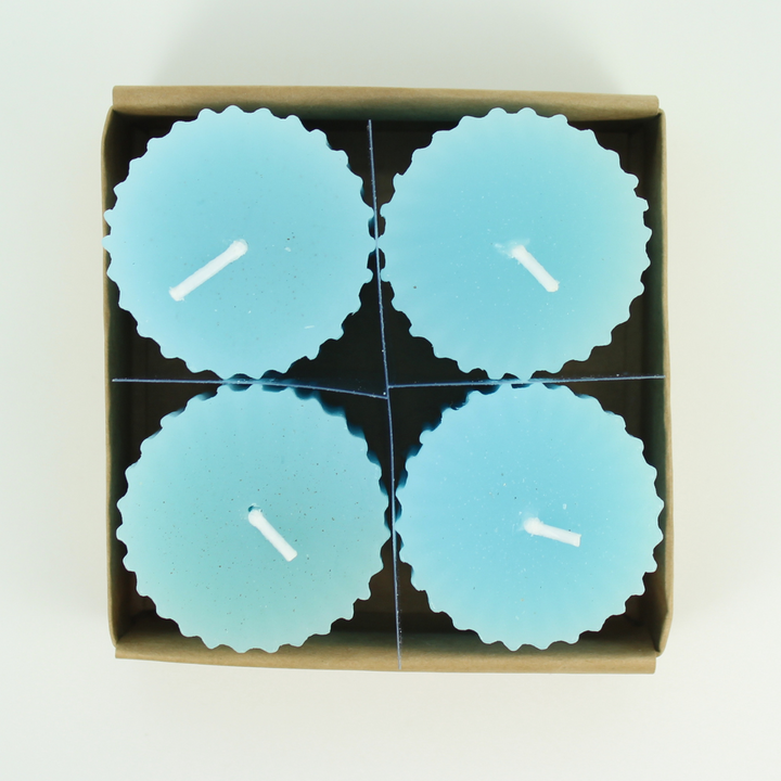 Ribbed Votive Candle Boxed Set