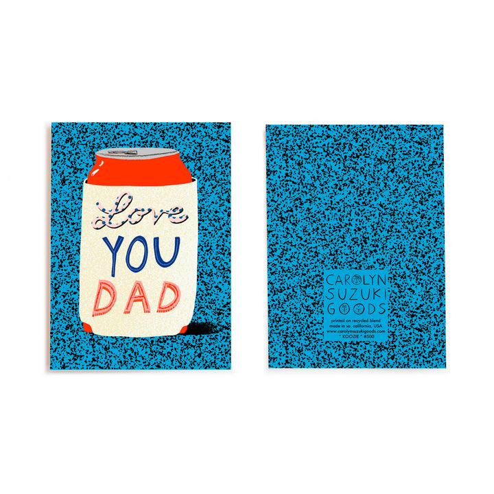 Father's Day Card "Koozie"