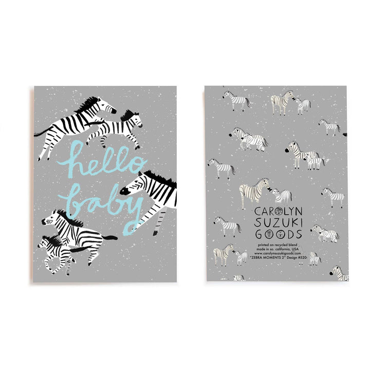 Baby Card "Zebra"