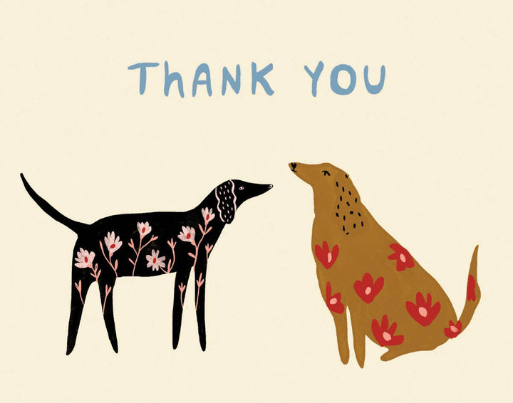 Boxed Notecards | Floral Dogs