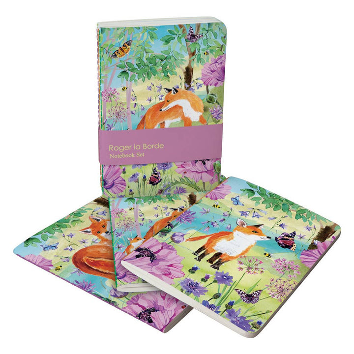 Mini Notebook Trio | Foxes