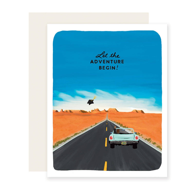 Graduation Card "Road Trip"