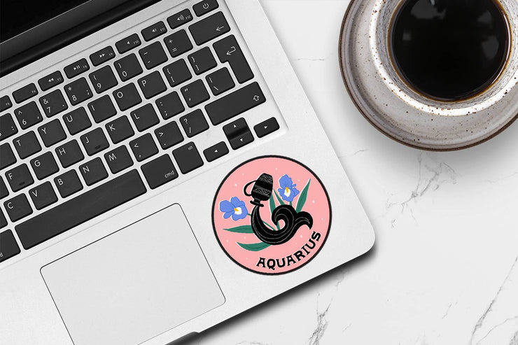 Zodiac Sticker: Aquarius