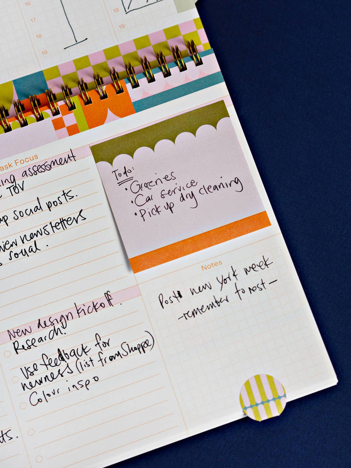 Sticky Notes | Lavender Ginger Scallop