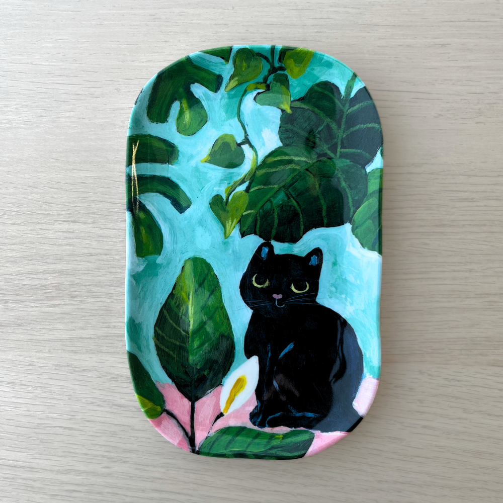 Cat Trinket Tray