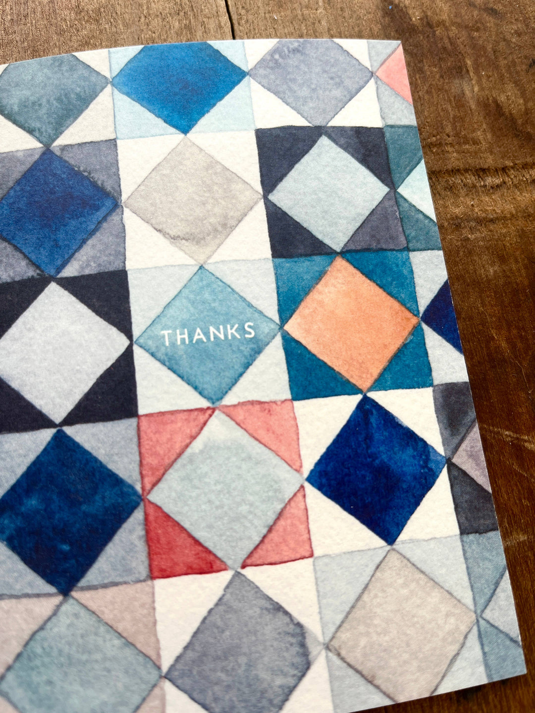 Boxed Thank You Cards "Quilt"
