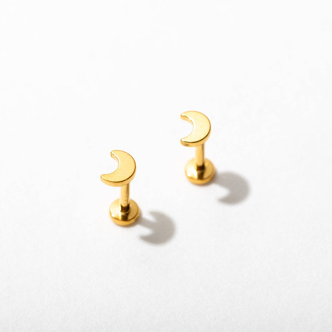 Post Earrings | Flat Backs 14k