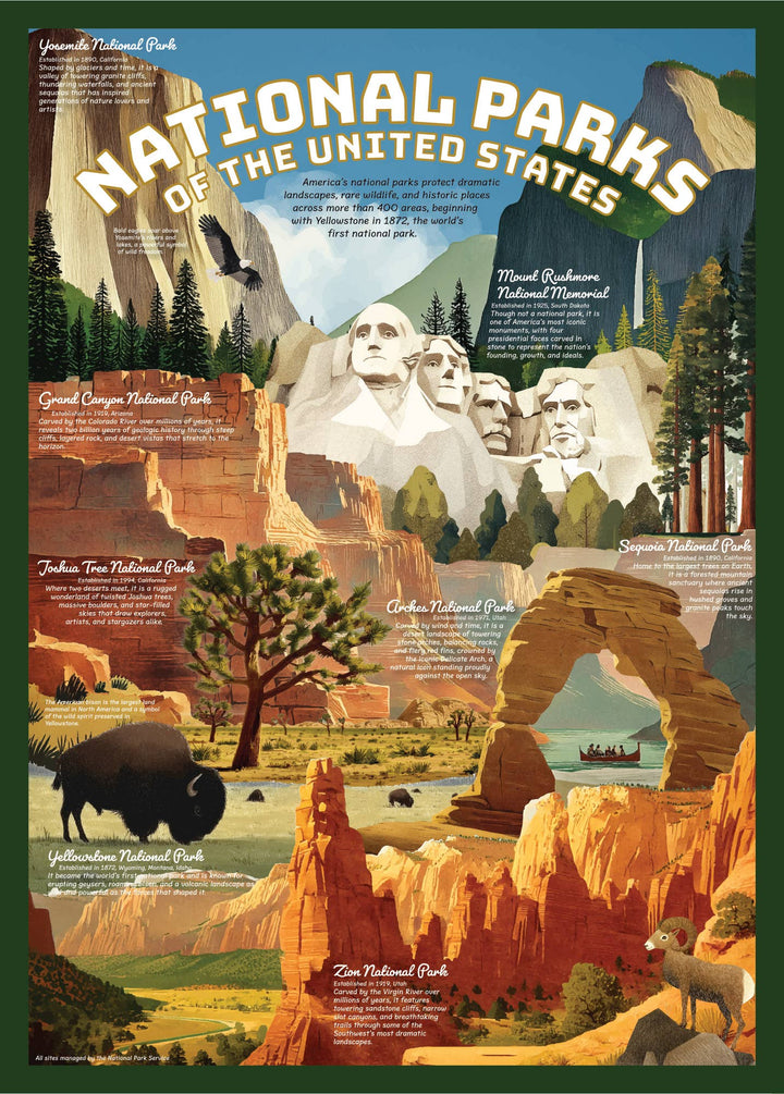 Puzzle | National Parks 500 Pieces