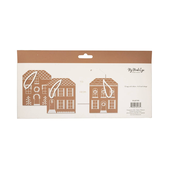 Gift Tag Set | Gingerbread House