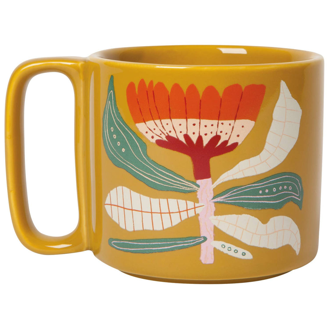 Mug | Mustard Venus Floral