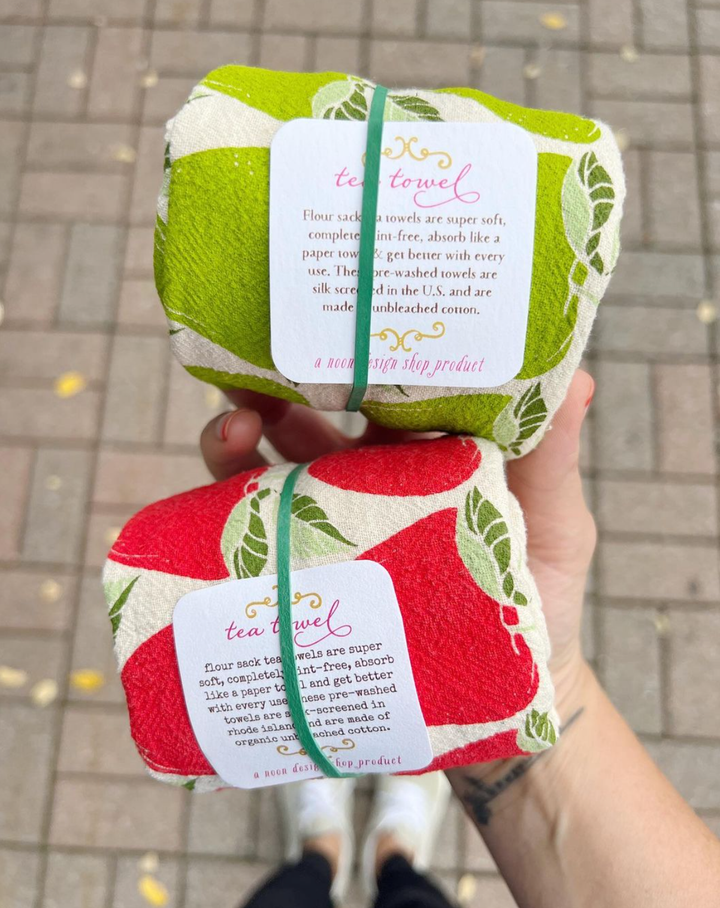 Tea Towel | Green Apples