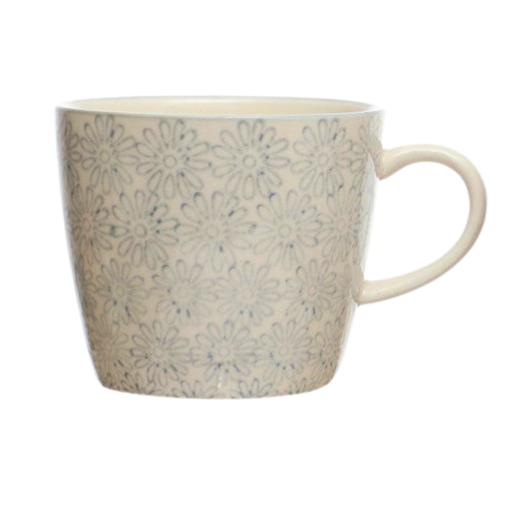 Mugs | Hand-Stamped Stoneware