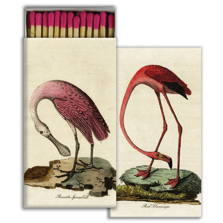 Matches | Flamingo + Spoonbill