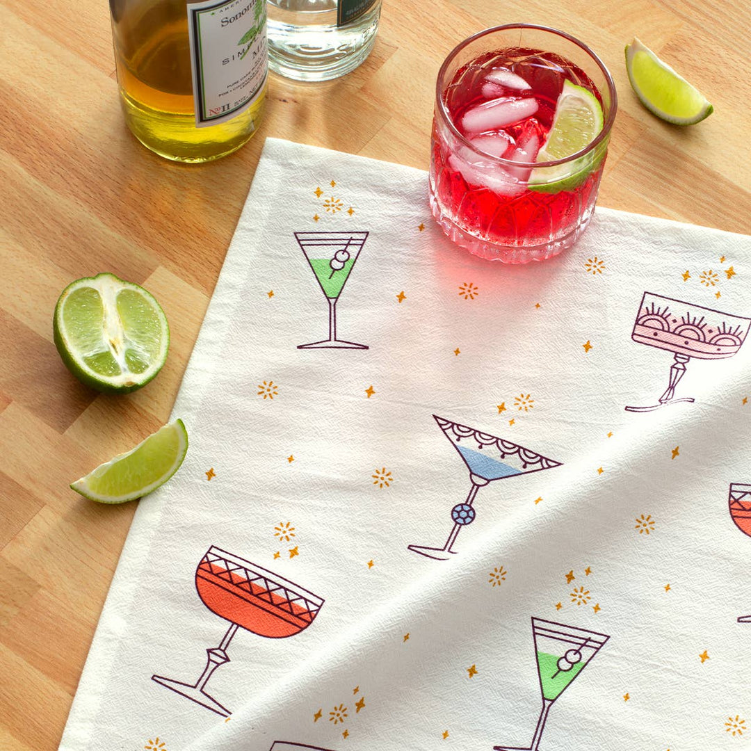 Tea Towel | Cocktails