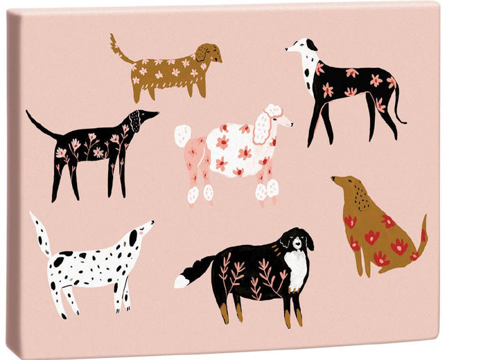 Boxed Notecards | Floral Dogs