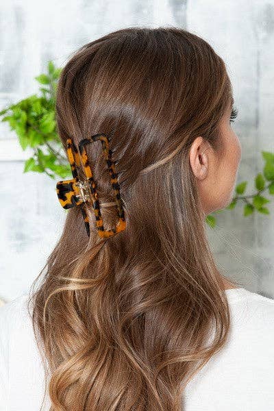 Hair Clip XL Tortoise Shell