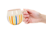Ball Mug "Colorful Lines"
