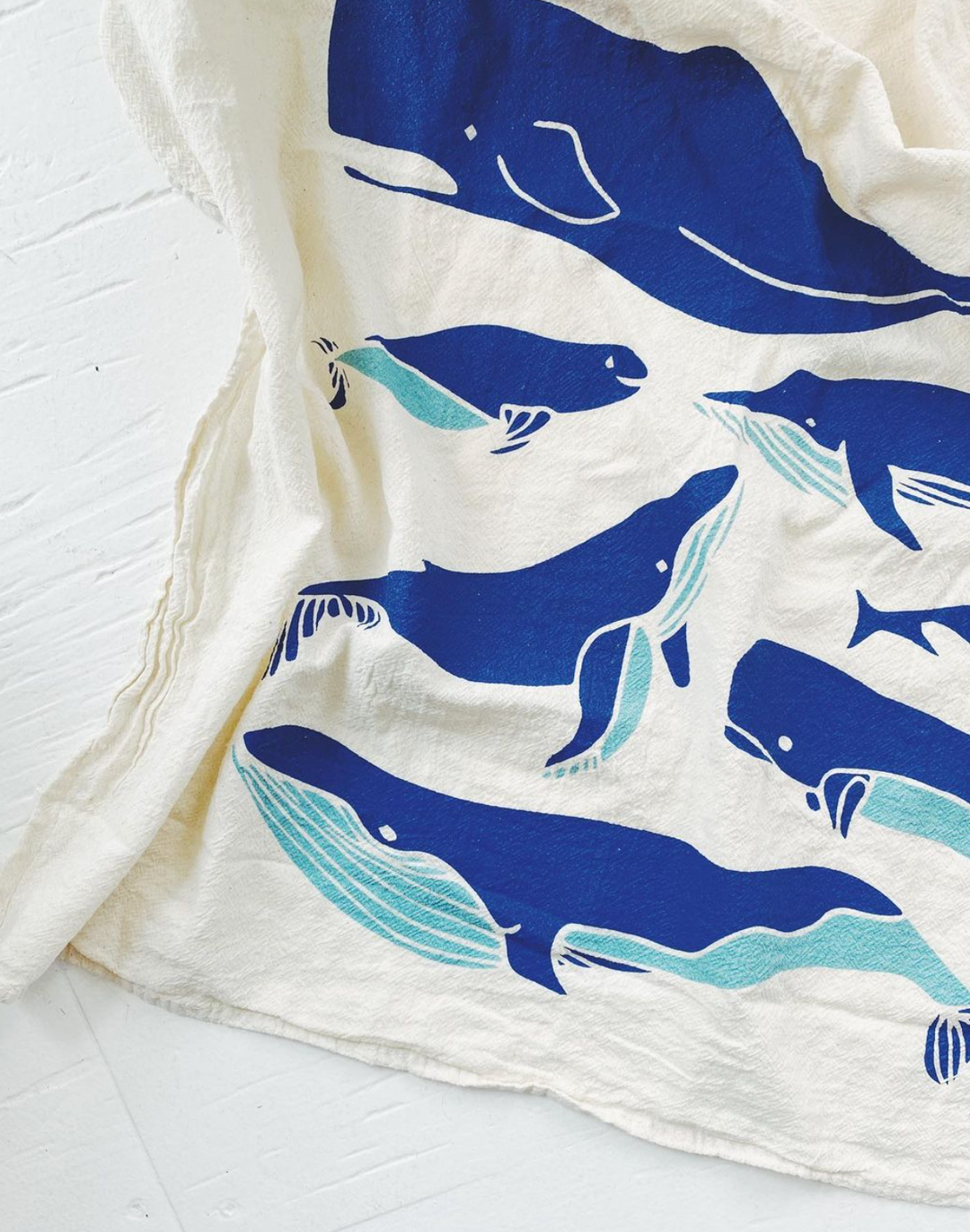 Tea Towel | Whales