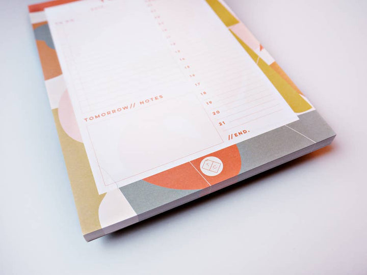 Notepad Planner | Olive + Gray