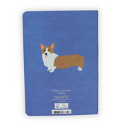 Mini Notebook | Dogs on Blue
