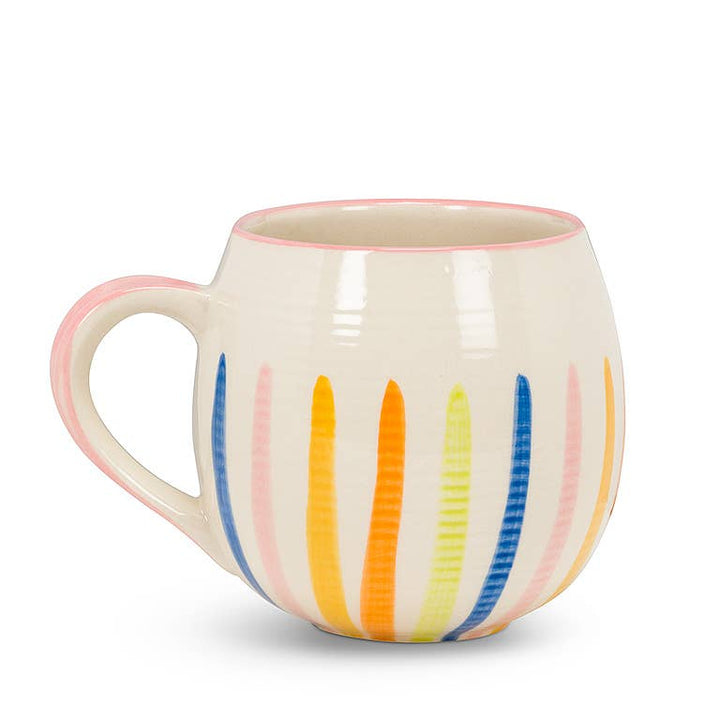 Ball Mug "Colorful Lines"