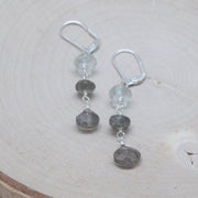 Silver Wire Wrap Earrings