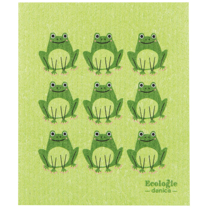 Swedish Dishcloth | Frogs