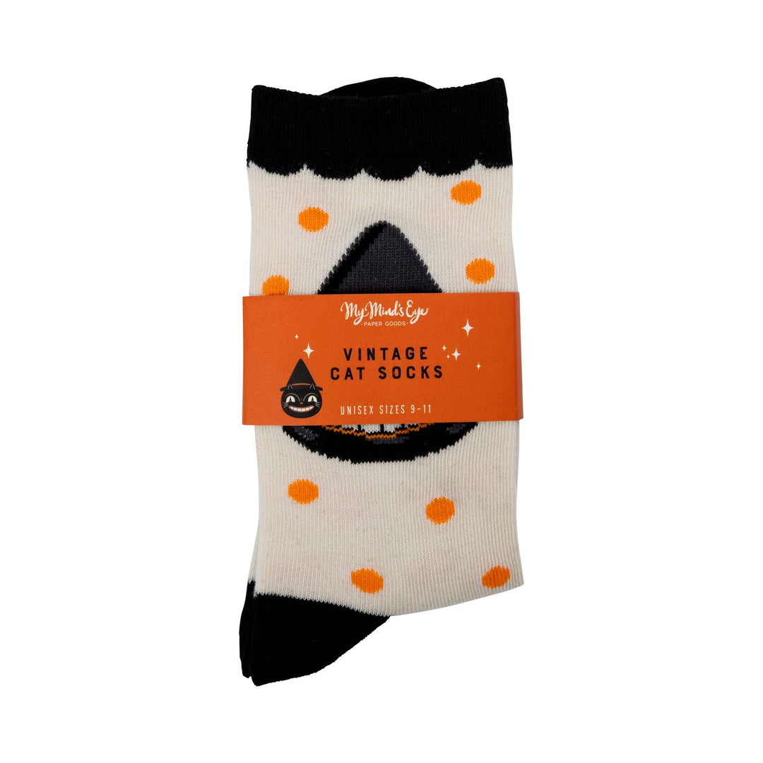 Socks | Vintage Black Cat