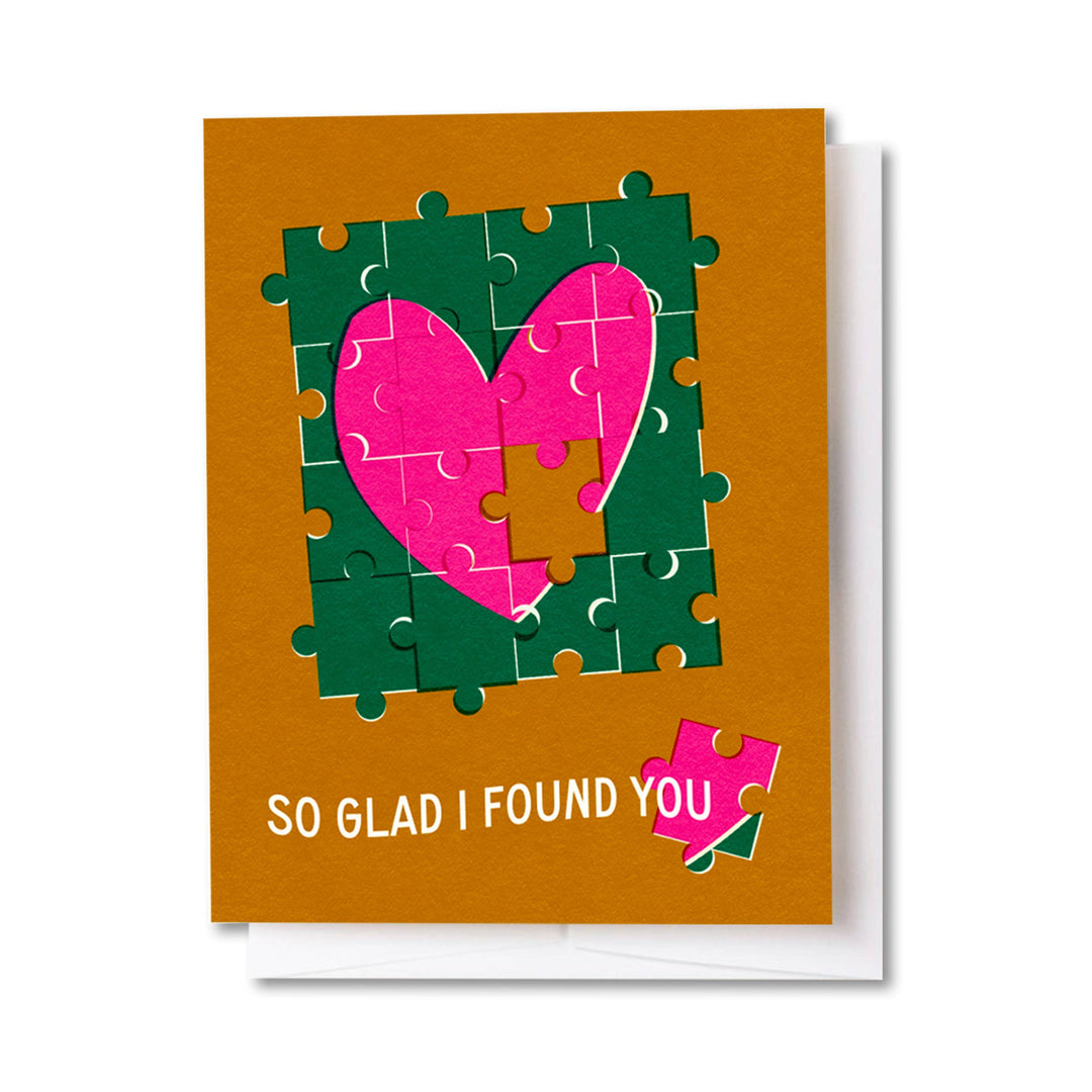 Anniversary Card "Found You Puzzle"