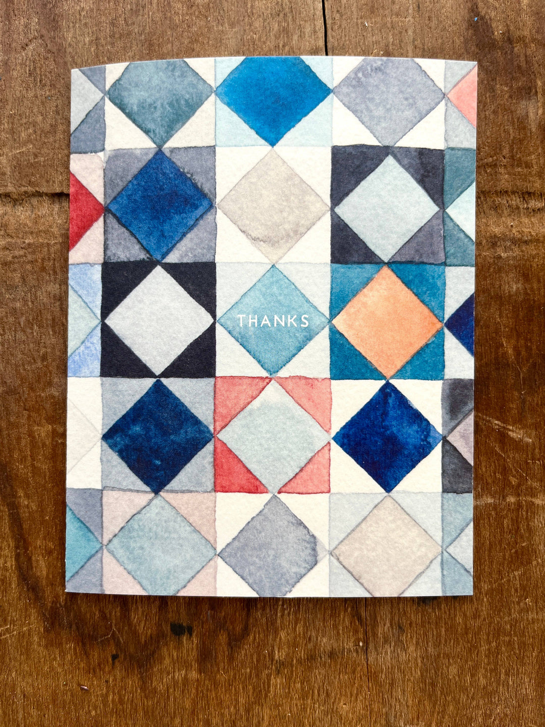 Boxed Thank You Cards "Quilt"