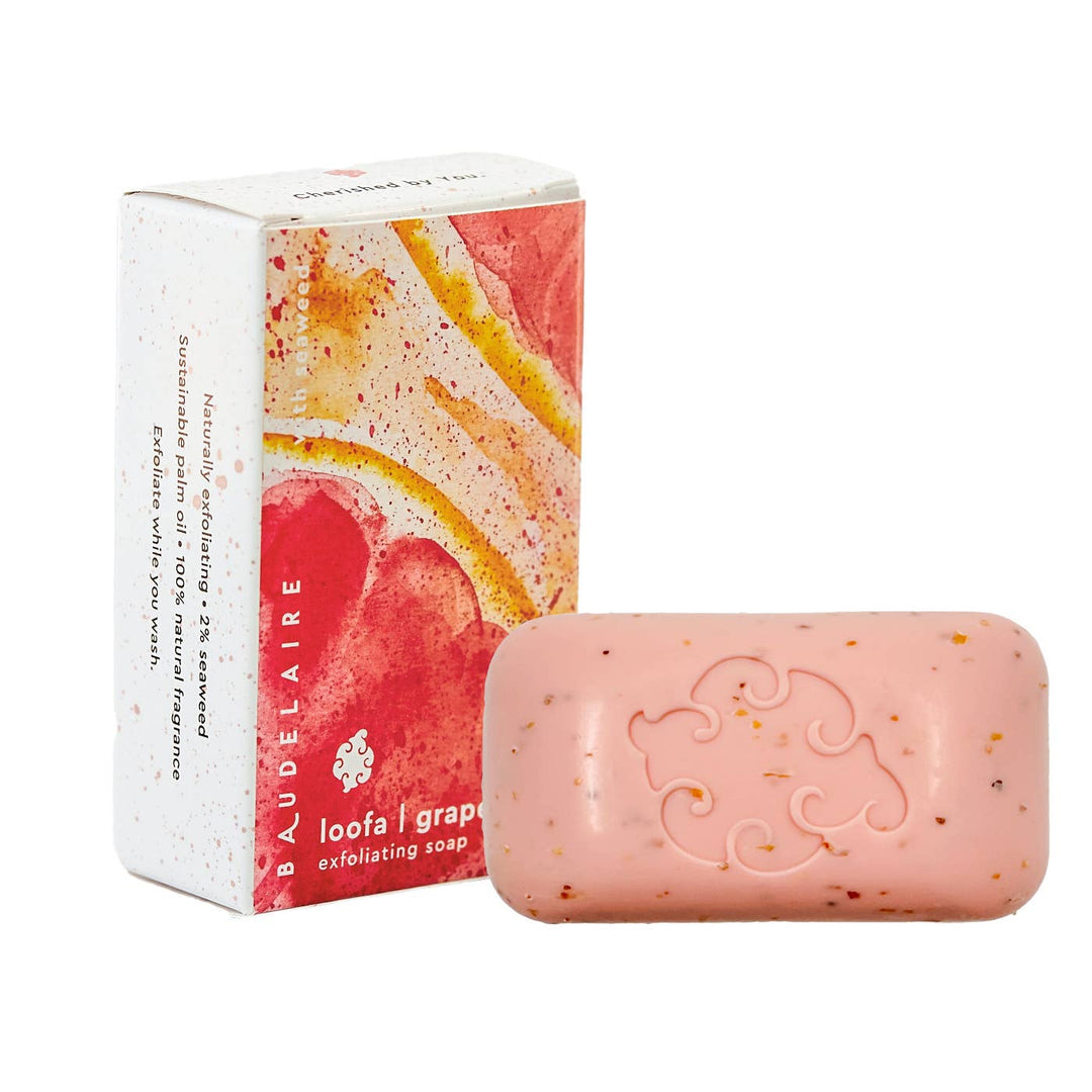 Baudelaire Loofa Bar Soaps 5oz.