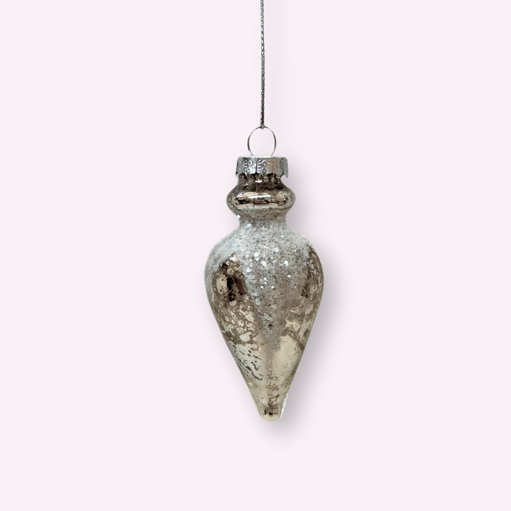 Glass Ornament "Glitter Baubles"