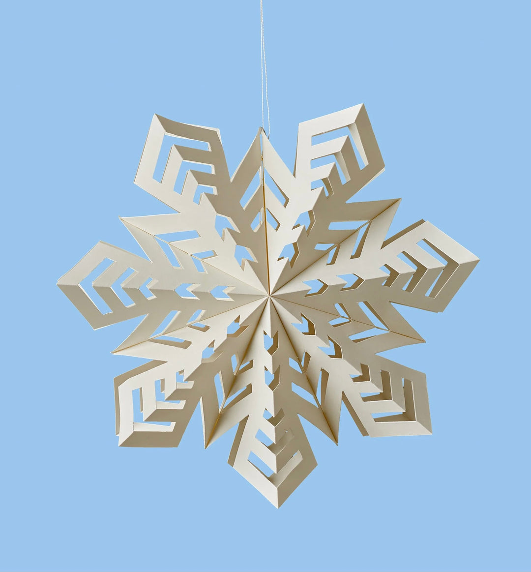 Paper Hanging Snowflakes