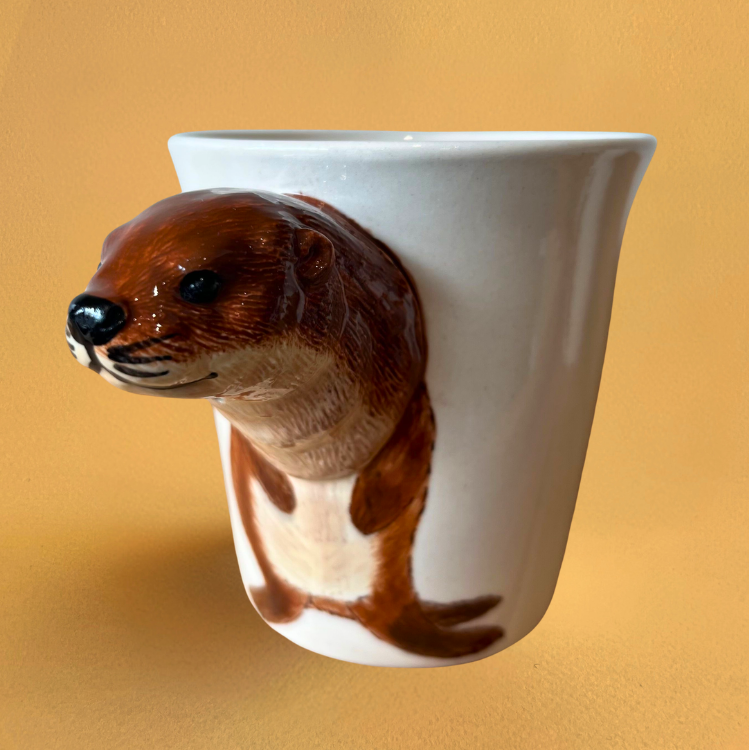 Ceramic Animal Mugs | Aquatic