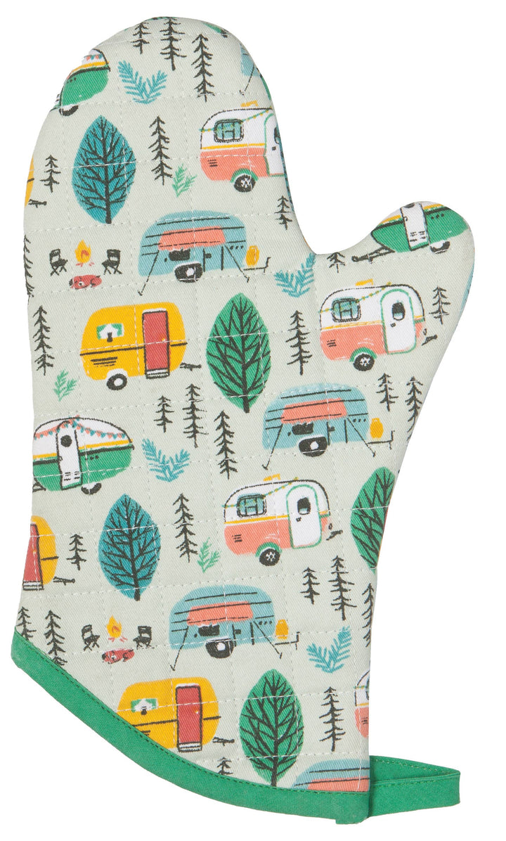 Oven Mitt | Happy Camper