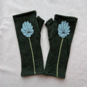 Fingerless Cashmere Gloves "Mum"